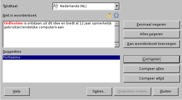 onbekend woord