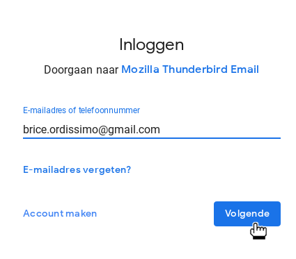 identifiants gmail