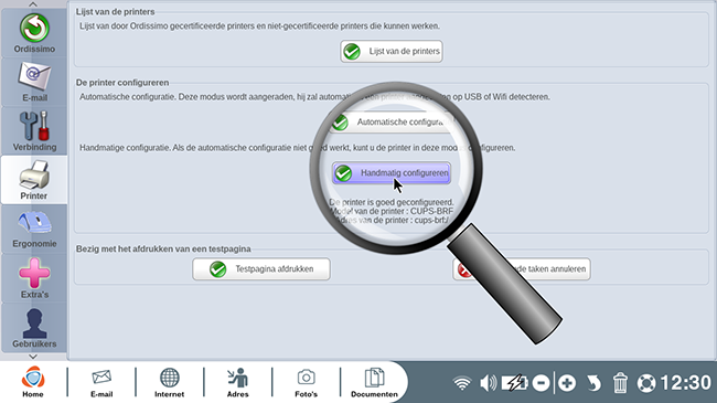 handmatig configureren