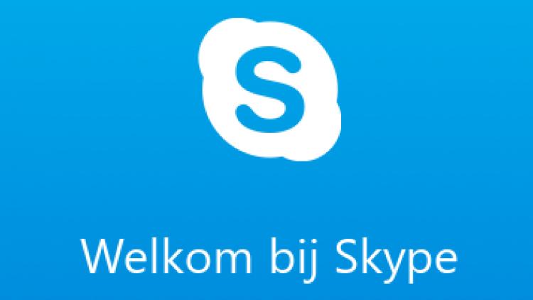 Aanmelden op Skype